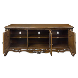 Latisha - TV Stand - Antique Oak