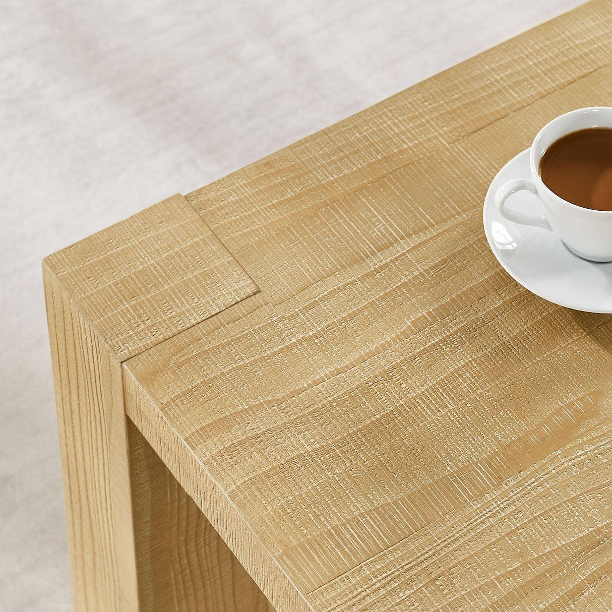 2-Piece Modern Rectangle Coffee Table Set