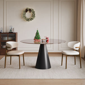 Round Glass Dining Table With Chairs