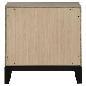 Watson 2-drawer Nightstand Bedside Table Light Taupe