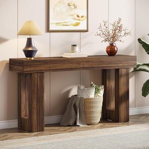 Console Table, Extra Long Narrow Sofa Table For Living Hallway