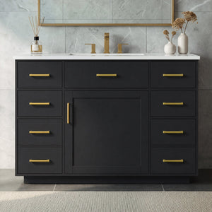 48" Bathroom Vanity with Sink Top