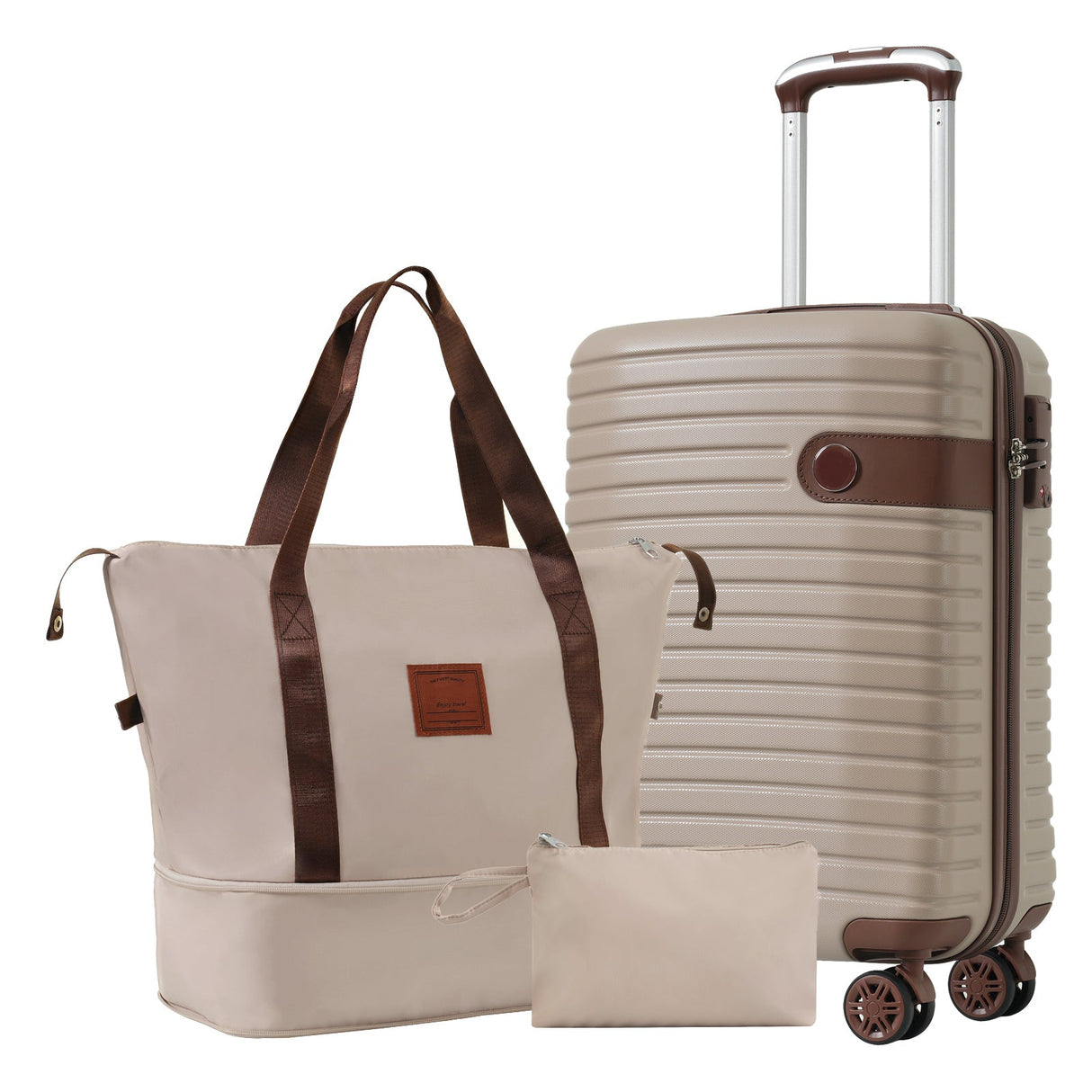 3 Piece Carry-On Luggage Set