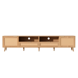 TV Stand, Media Console With Cable Management