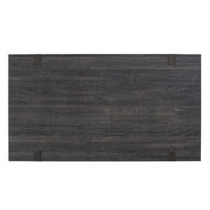 Abitha - Coffee Table With Industrial Powder Coated Metal Legs