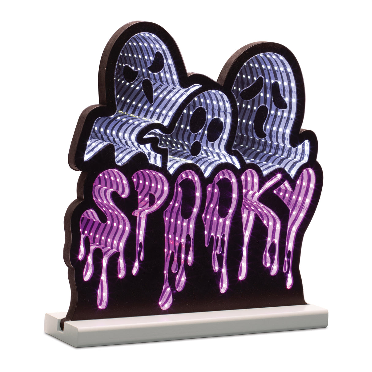 Triple ghost/spooky ekkolight 12.5"h