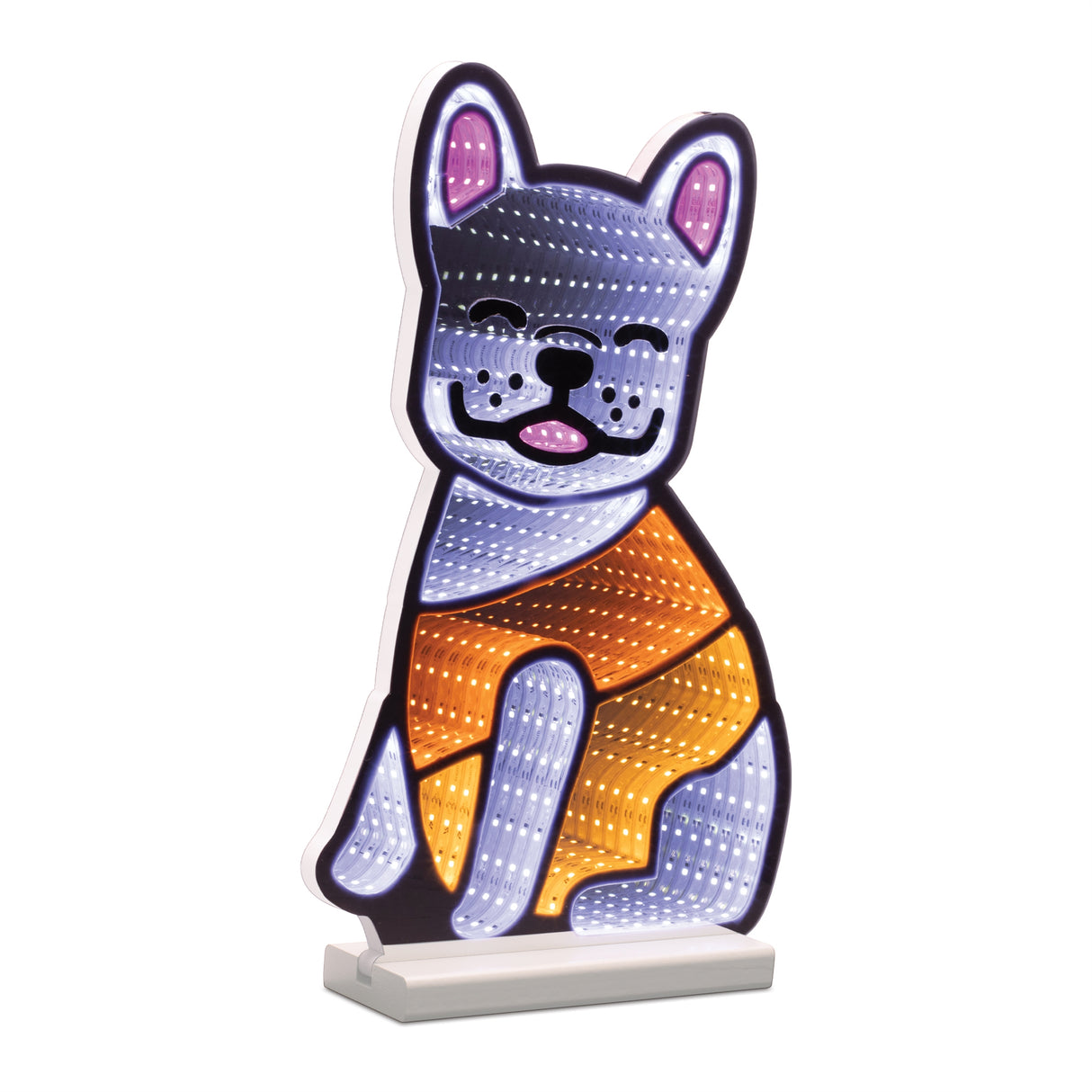 Halloween dog ekkolight 16"h