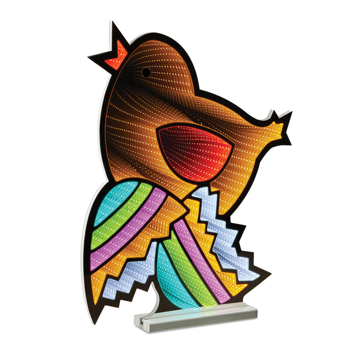 Chick w/easter egg ekkolight 23.5"h