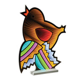 Chick w/easter egg ekkolight 23.5"h