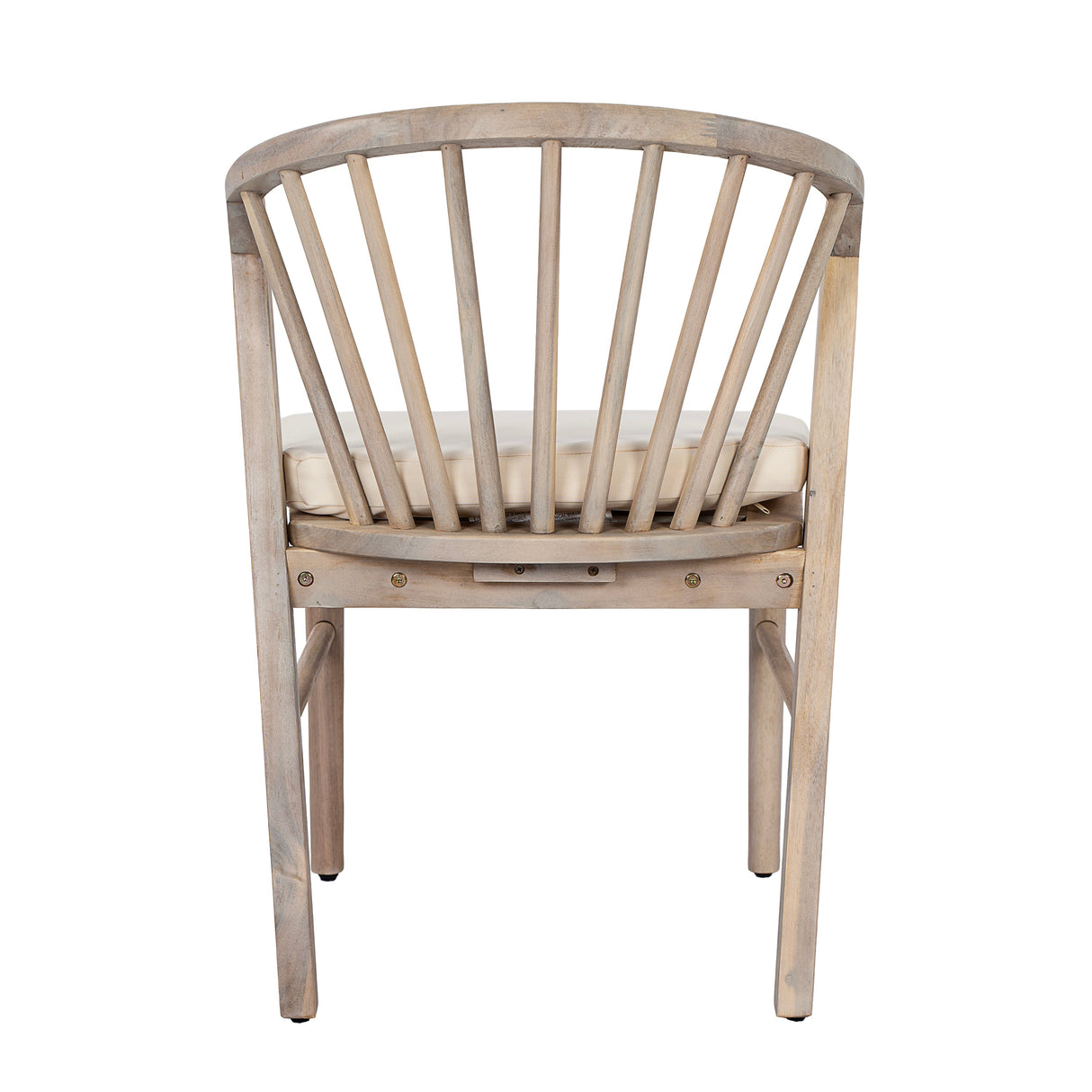 Outdoor Dining Chairs Set of 2, Acacia Wood Patio Chairs