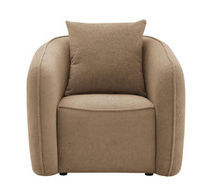 Keith - Chair With 1 Matching Color Toss Pillows