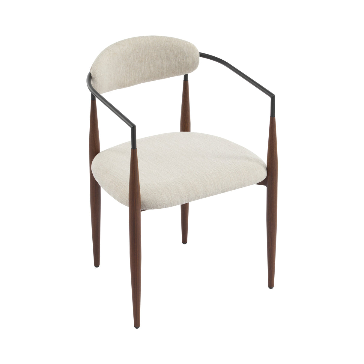 Fielding Mid-Century Modern Dining Chair, Set of 2