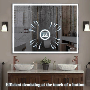 48x36 inch LED Bathroom Vanity Mirror