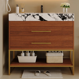 29.9" Modern Free-standing Bathroom Vanity