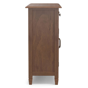 Entryway Storage Cabinet with Adjustable Shelves - Multiple Colors