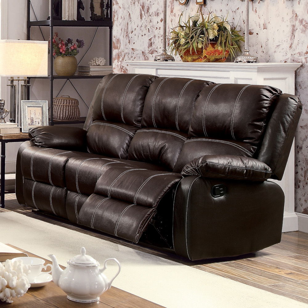 Zuriel - Synthetic Recliner Sofa