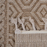 NAAR Guros Collection Geometric Indoor/Outdoor Area Rug