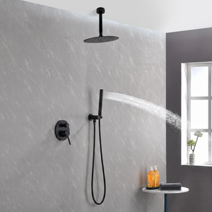 Matte Black Shower System