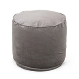 Shimon Cylinder Pouf Ottoman and Floor Cushion