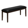 Bench, Rectangular, Hallway, Upholstered, Transitional