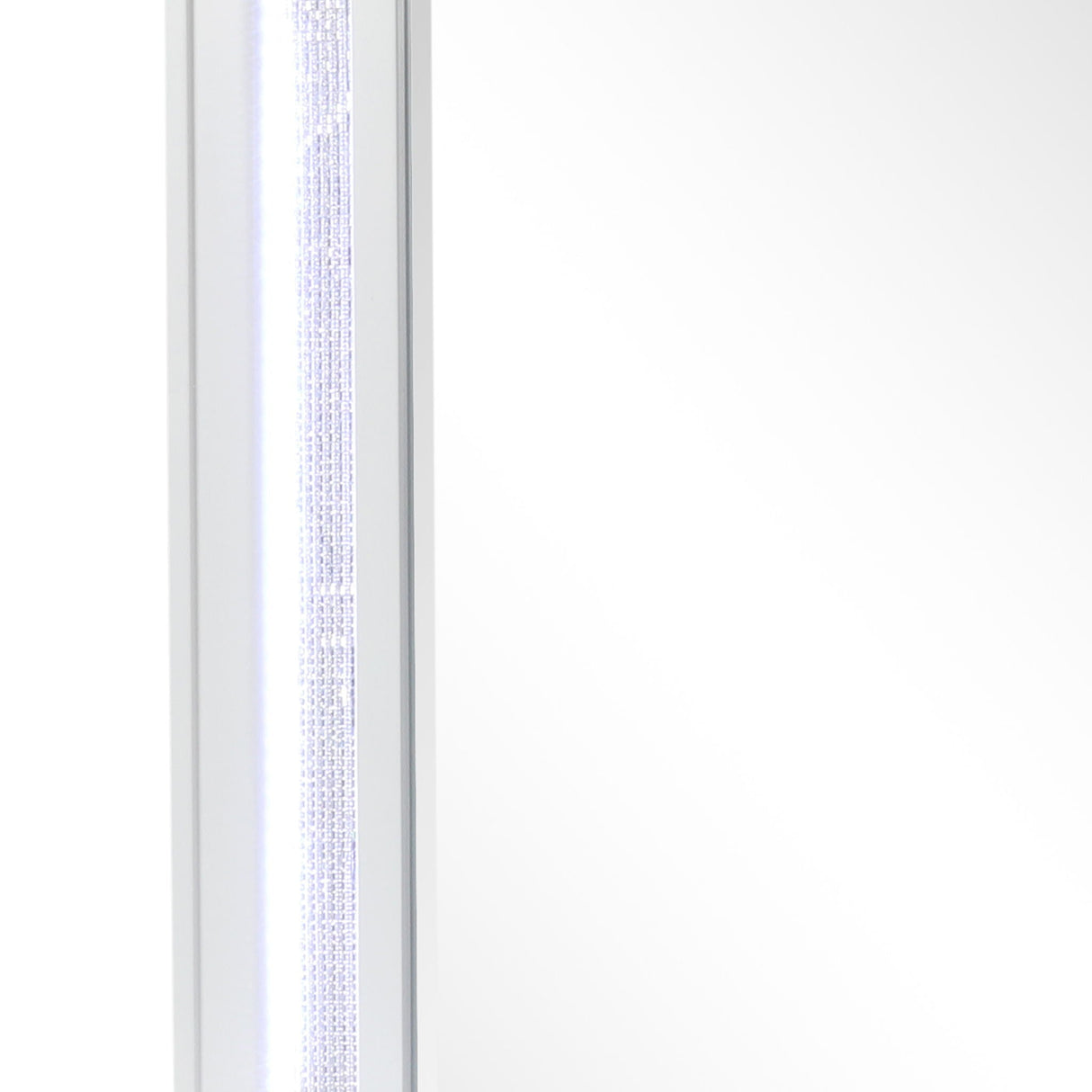 Abigale - Mirror For Dresser Top Made With LED (Includes Only Mirror) - White