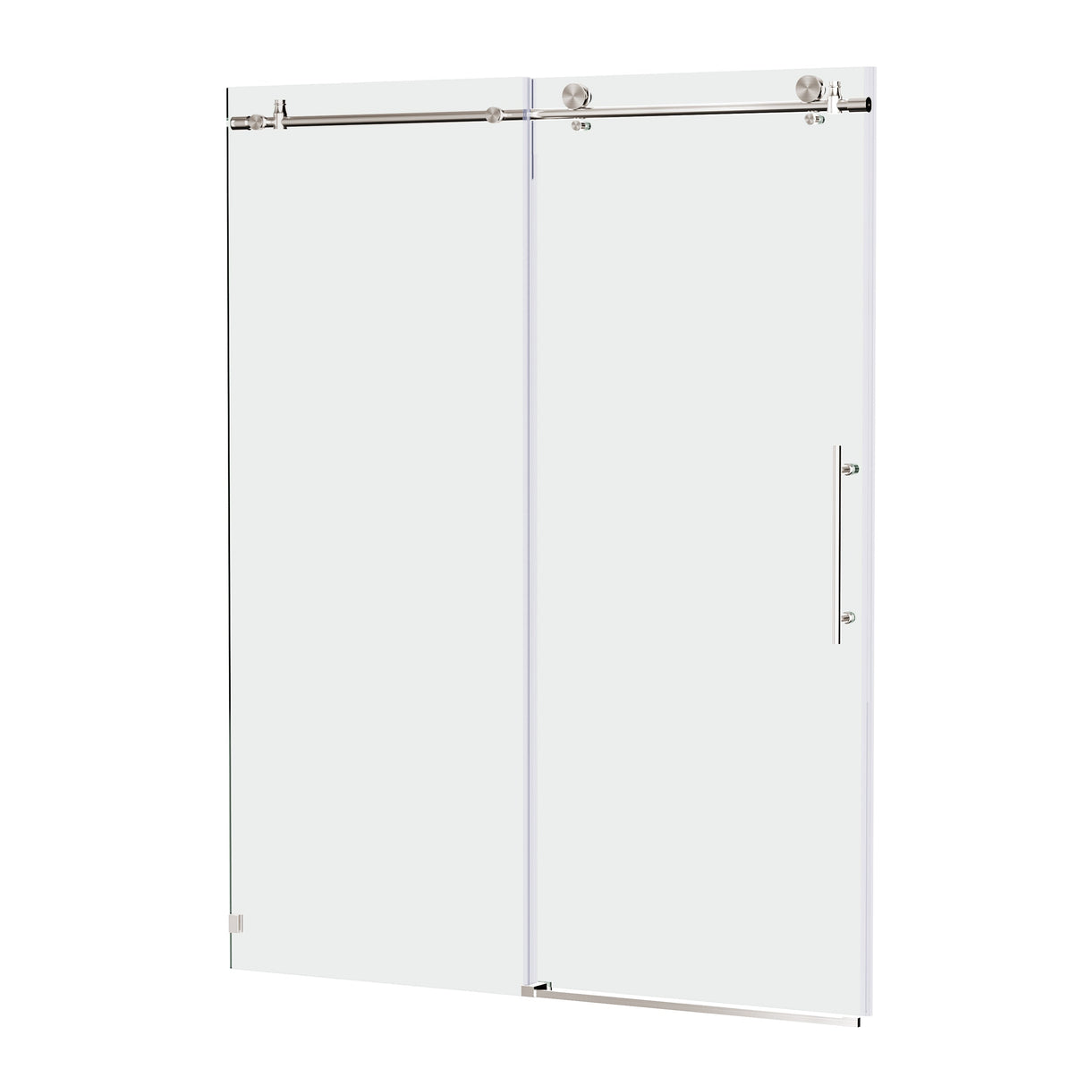 56-60"W x 76"H Frameless Sliding Shower Door