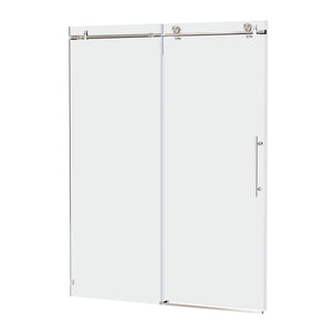 56-60"W x 76"H Frameless Sliding Shower Door