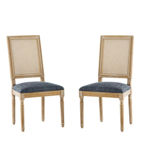 Set of 2 French Country Dining Chairs