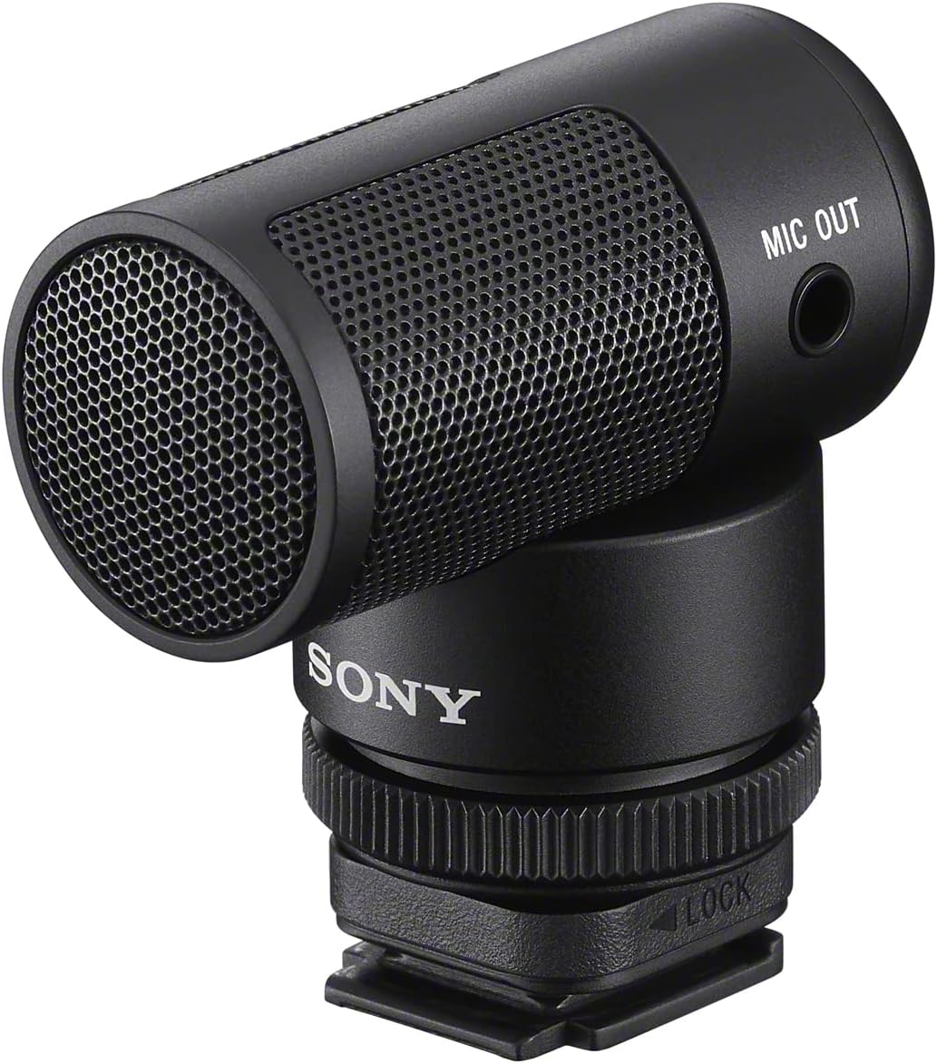 Certified Refurbished - Sony Vlogger Shotgun Microphone ECM-G1, Auxiliary