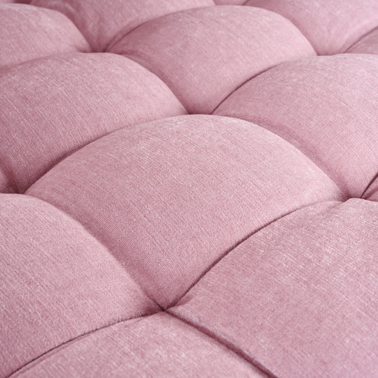 Modern Chaise Lounge Upholstered Sofa Couch With Tufted Seat And Detachable Pillows For Living Room