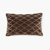 Oblong Decor Pillow Brown 22x15'