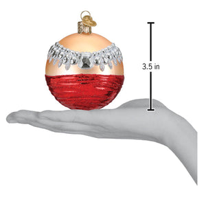 Girl's Best Friend Round Ornament