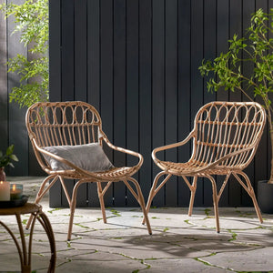 Monsoon Outdoor Accent Chair With Open Weave Design