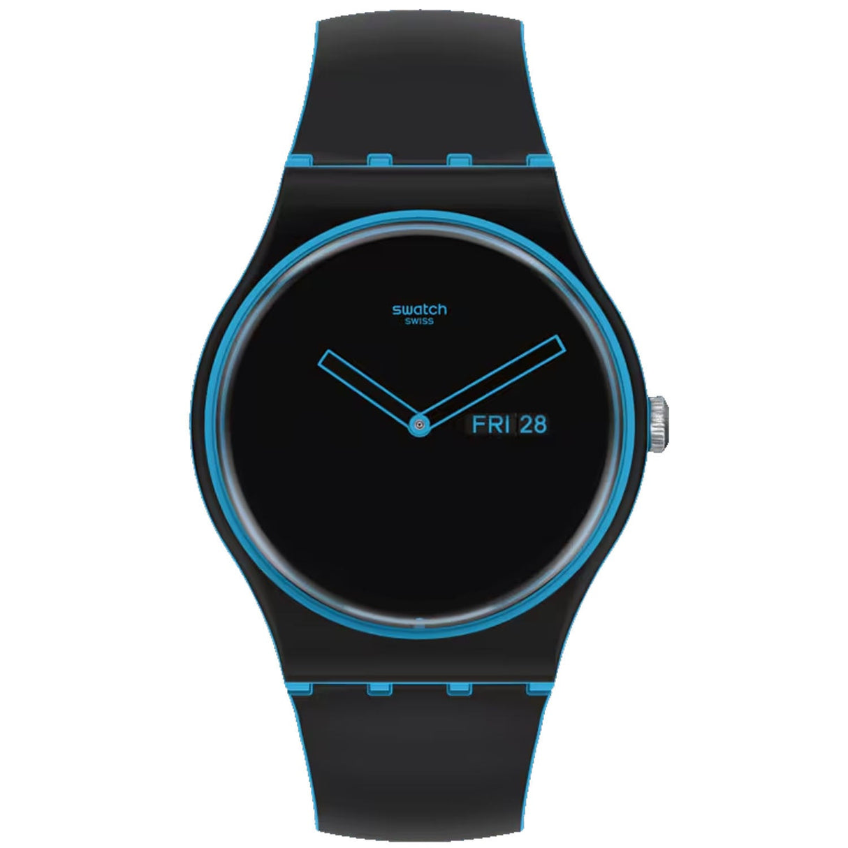 Swatch Men's Originals Monthly Drops Minimal Line Blue