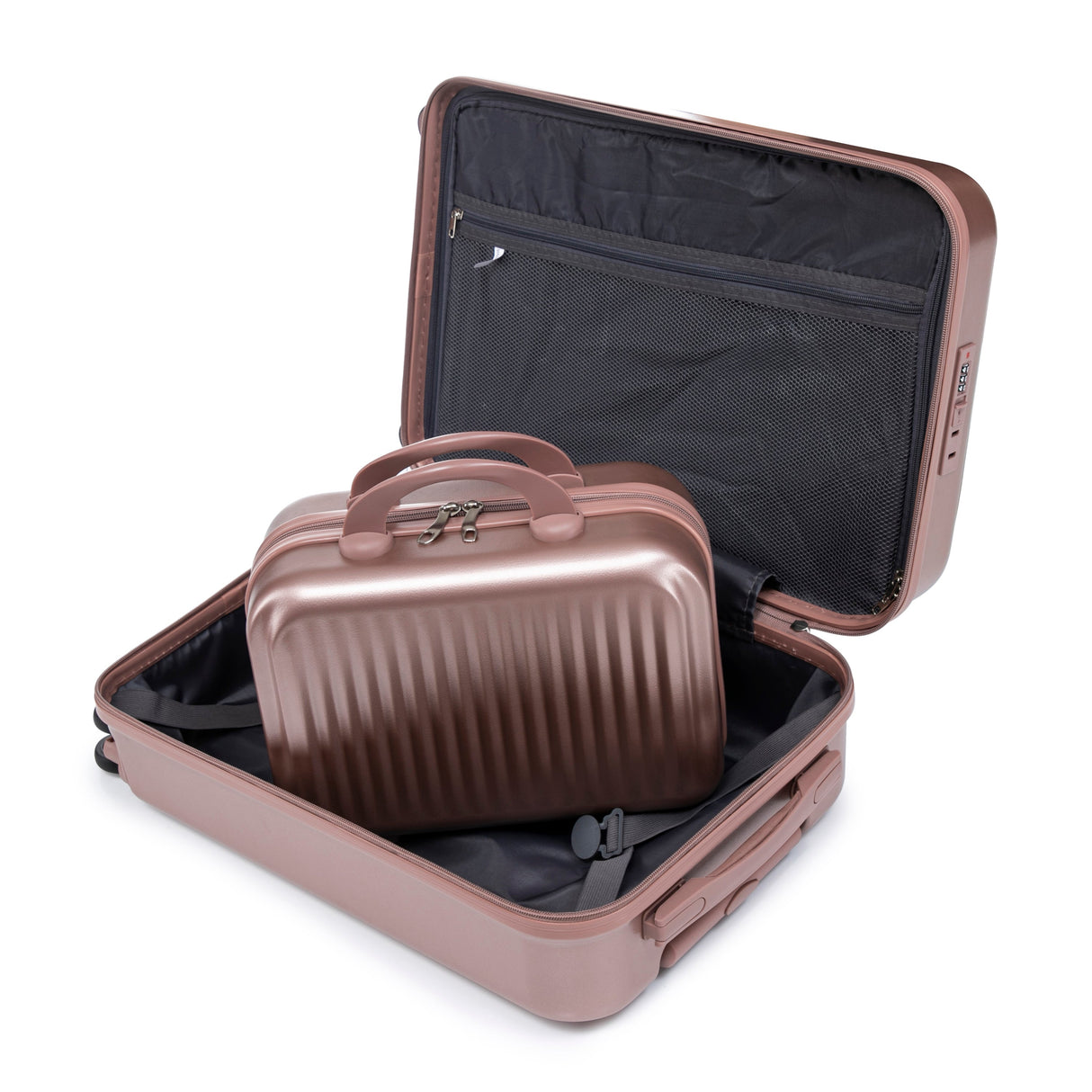 14'/20' 2-Piece ABS Spinner Wheel Luggage Set