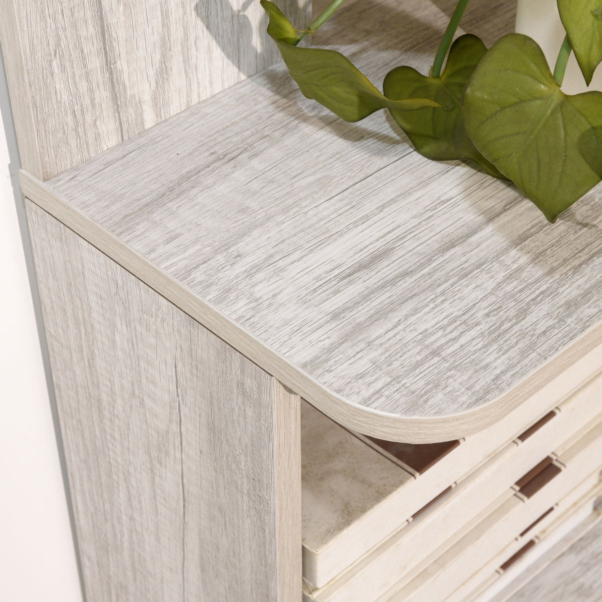 L-Shaped Corner Bookshelf