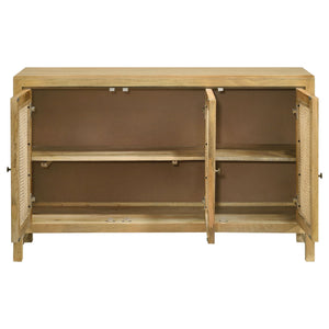Ashton - 3 Door Accent Cabinet - Natural