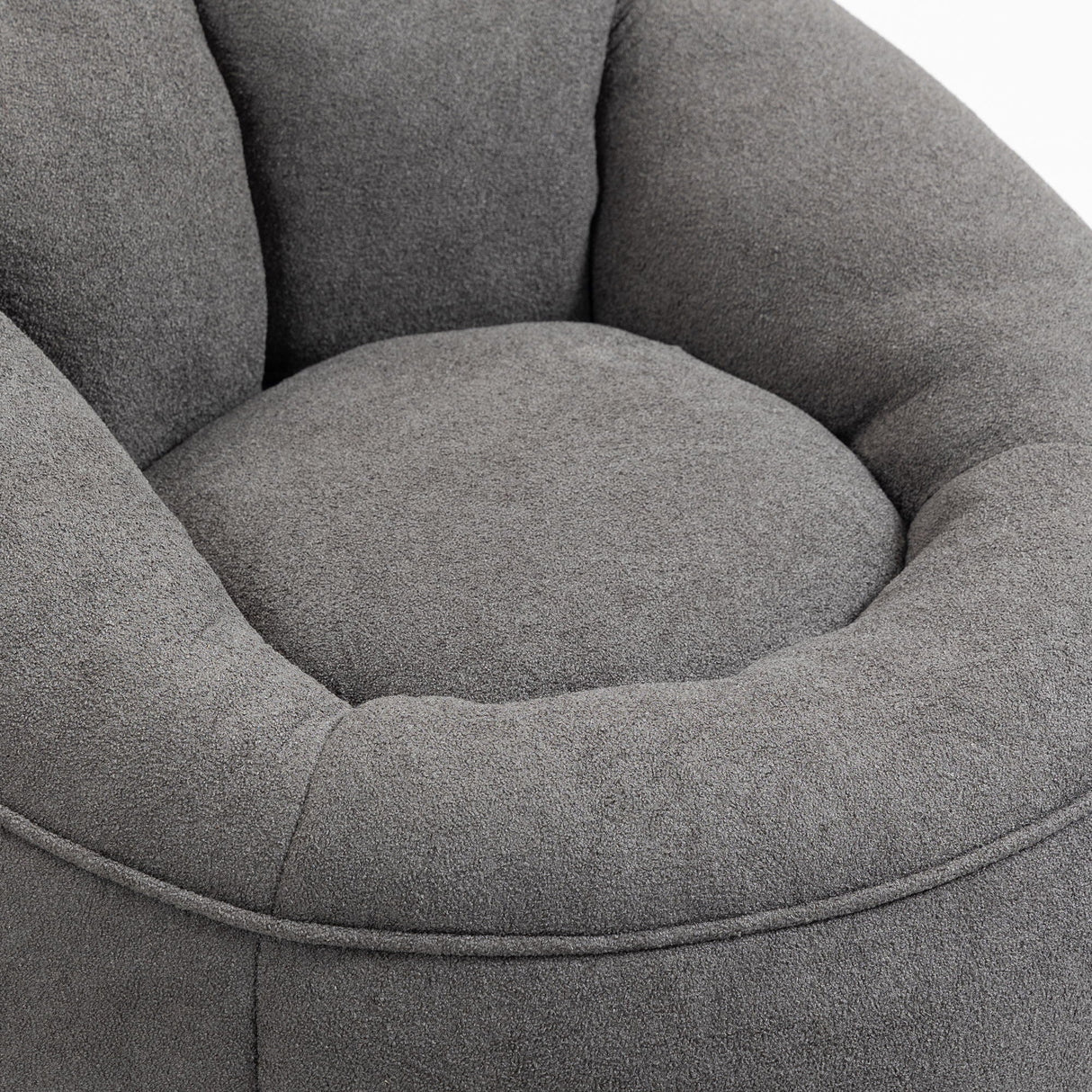 Bedding Bean Bag Sofa Chair High Pressure Foam With Footrest