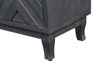 Stronger vintage style buffet cabinet, taupe grey