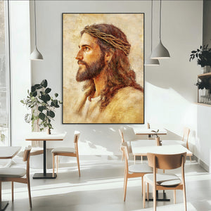 Spiritual Portrait Wall Art – Framed Inspirational Canvas