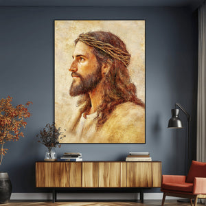 Spiritual Portrait Wall Art – Framed Inspirational Canvas