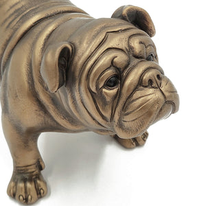 Vintage Lifelike French Bulldog Figurine