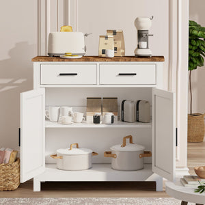 Modern Farmhouse Kitchen Storage Cabinet