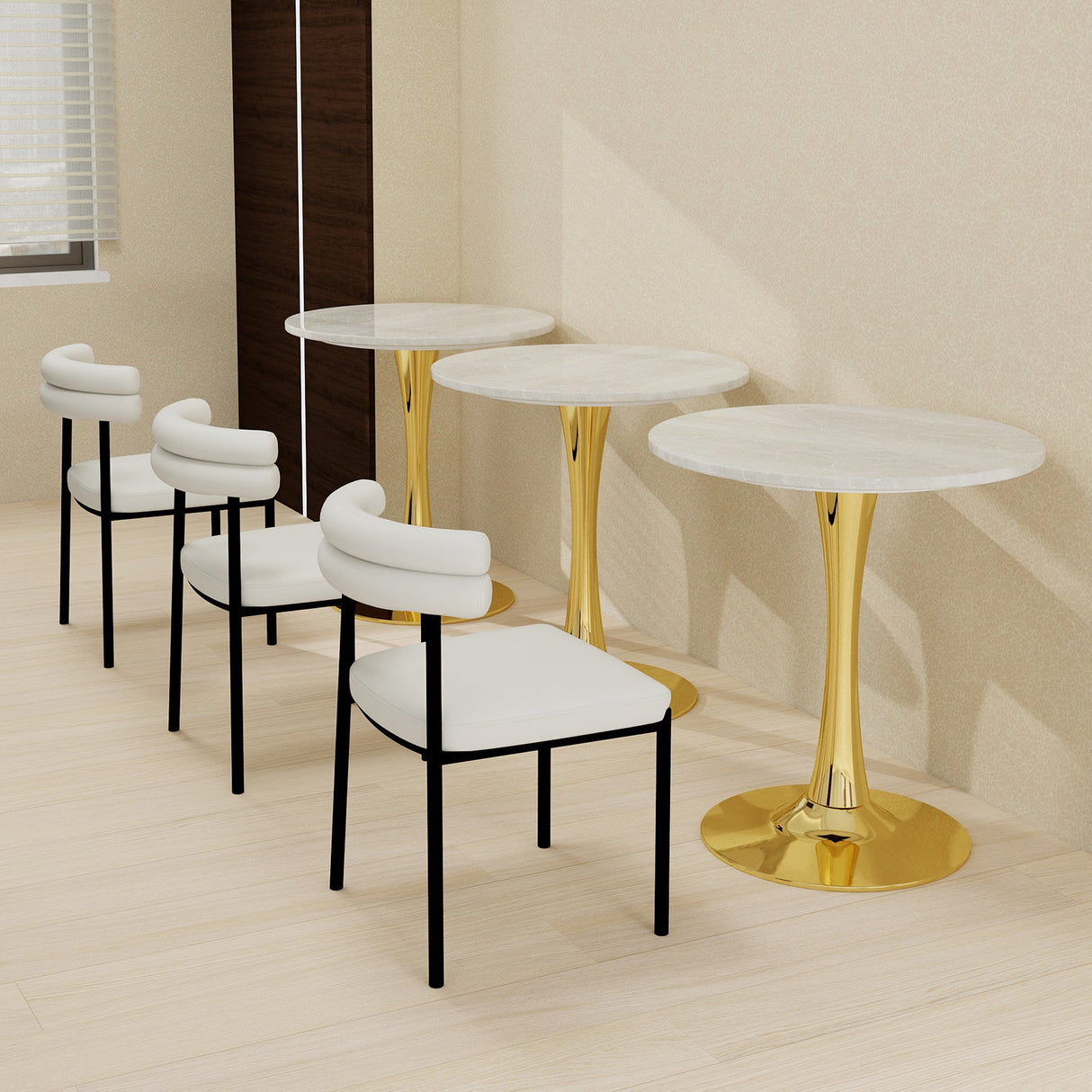 27.6-Inch Round Dining Table