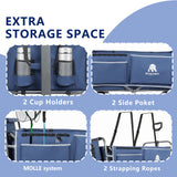 Beach Wagon with Big Wheels for Sand 500lbs Capacity