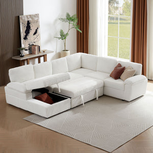 Oversized Modular Storage Sectional Sofa Couch