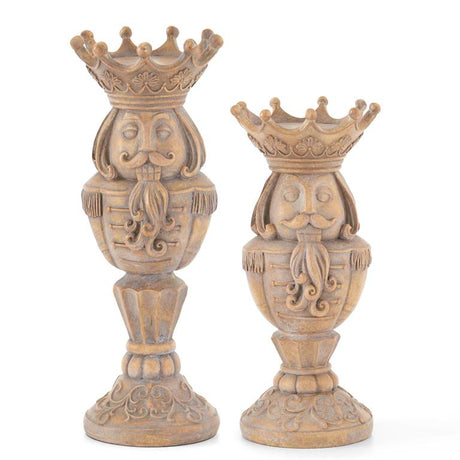 GRAY-WASHED-NUTCRACKER-CANDLEHOLDER-SET-Nutcrackers