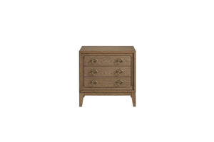 3 Drawer Nightstand With USB - Latte