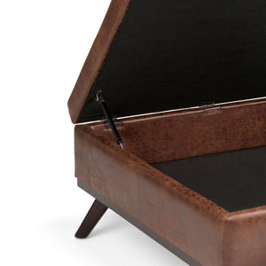 Owen - Multifunctional Square Coffee Table Storage Ottoman