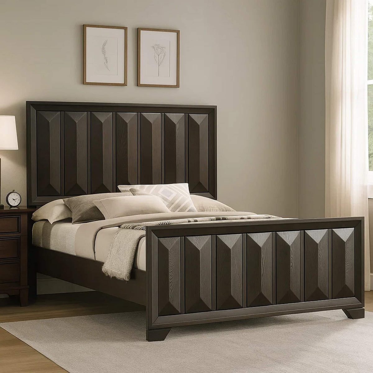Beautiful Transitional Bedroom Set